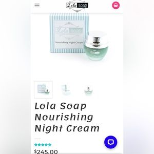 New Lola Soap Nourishing Night Cream